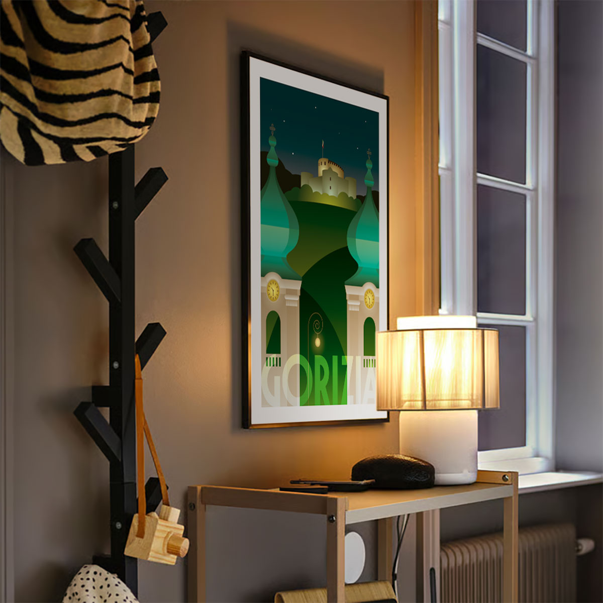 Gorizia – Poster Castello e cupole di Sant'Ignazio